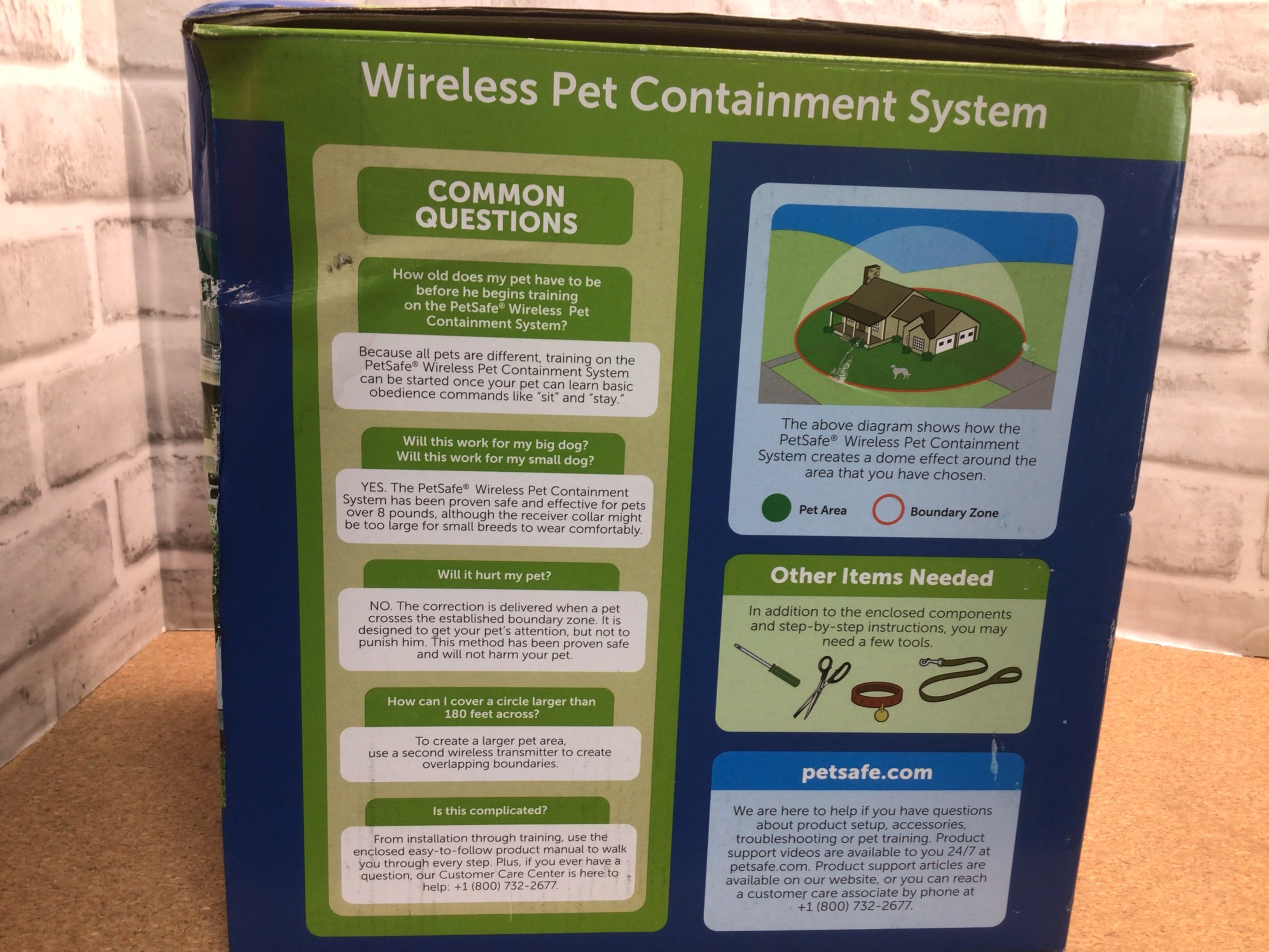 PetSafe Wireless Pet Fence Pet Containment System, Covers up to 1/2 Acre (7951552938222)
